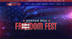 Desktop Screenshot of morganhillfreedomfest.com