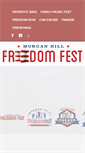 Mobile Screenshot of morganhillfreedomfest.com